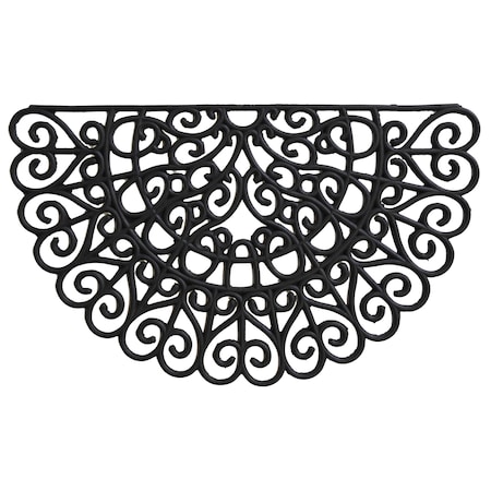 Calloway Mills Doormat, Rubber, Black 103641830